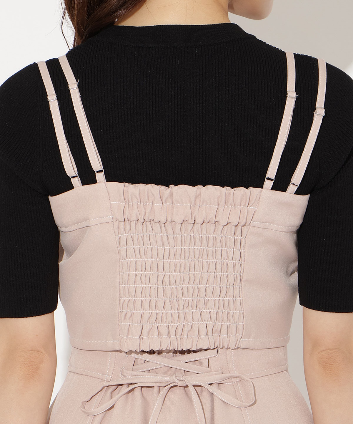 【3/19(thu)10時発売】フロントZIPデニムビスチェ