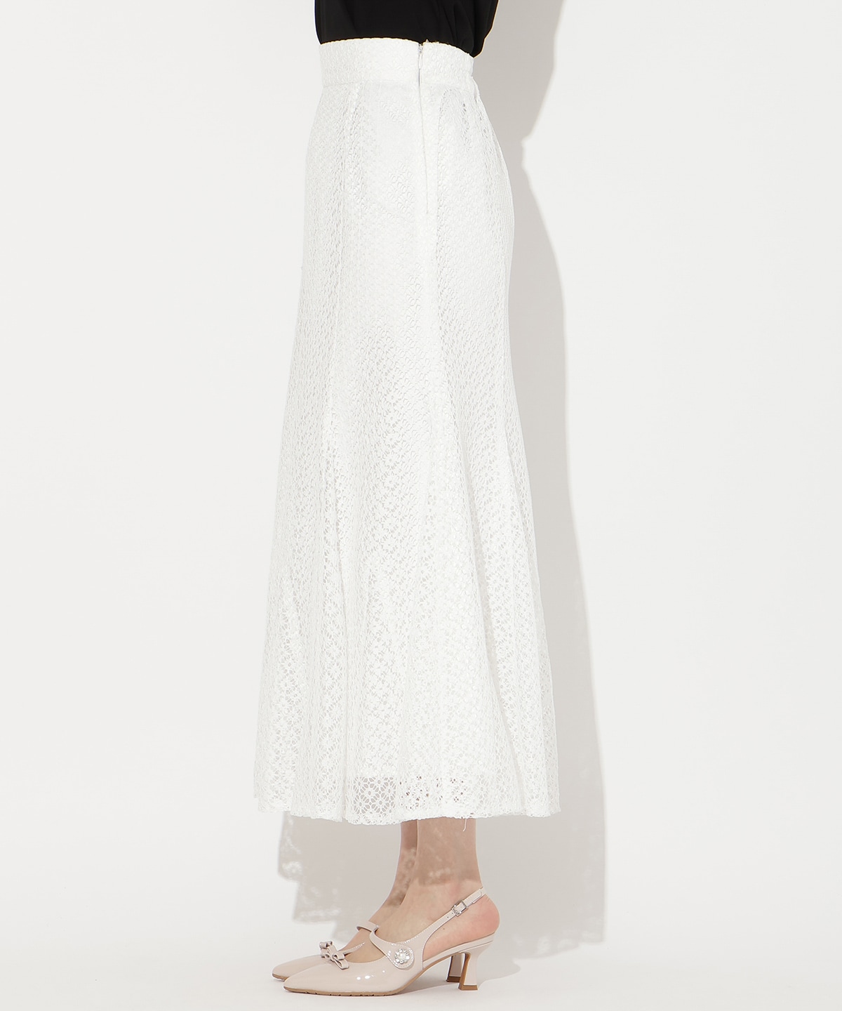 レースマーメードスカート