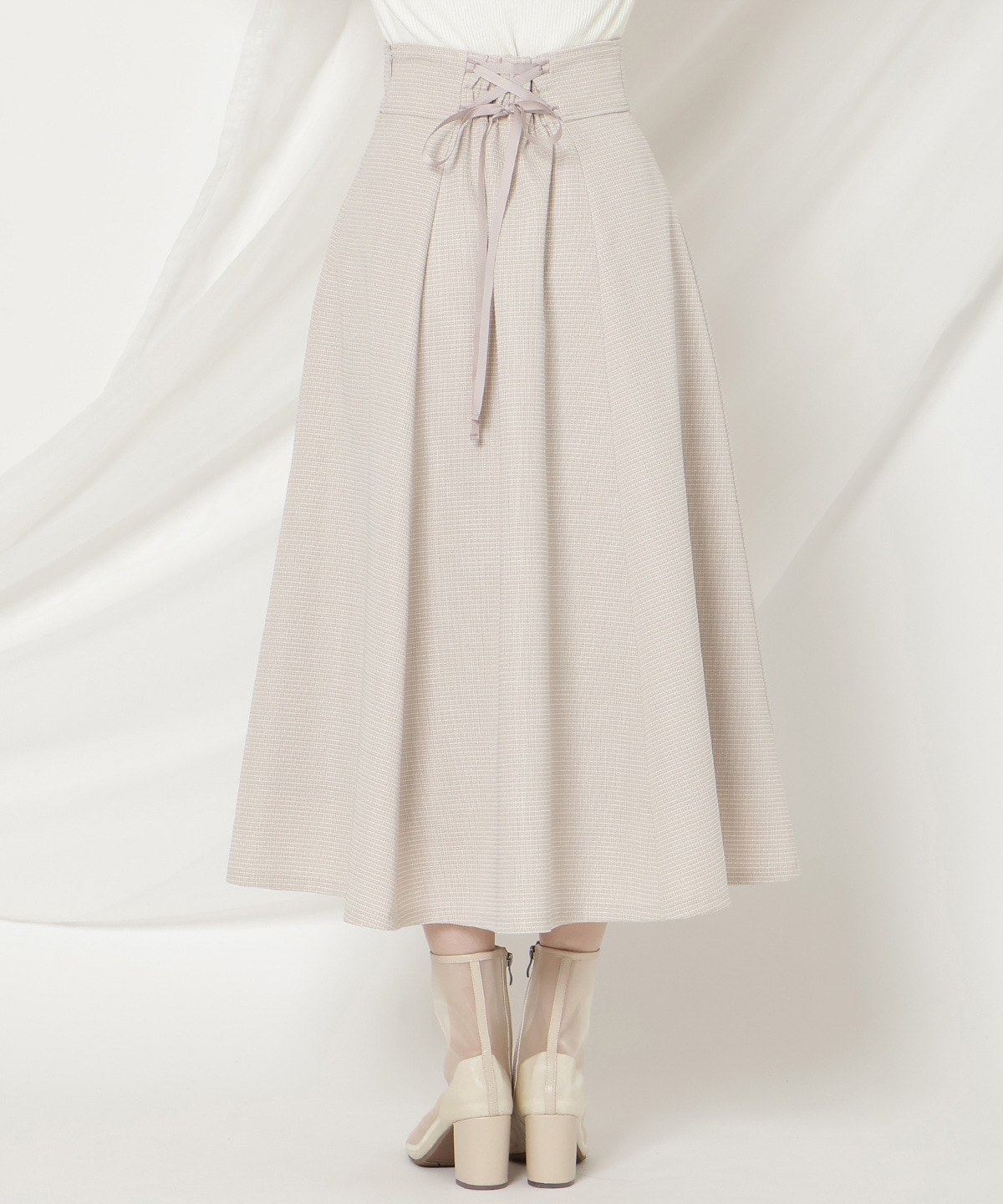 【2/11(wed)10時発売】ハイウエストフレアスカート