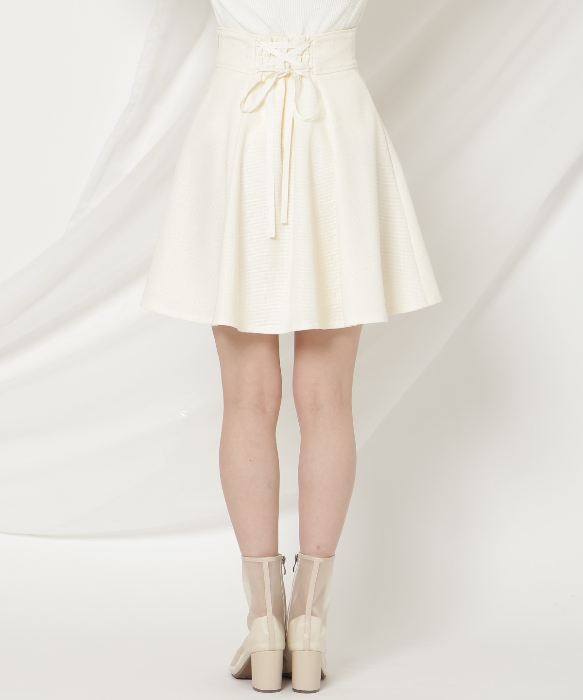 【2/11(wed)10時発売】ハイウエストフレアミニスカート