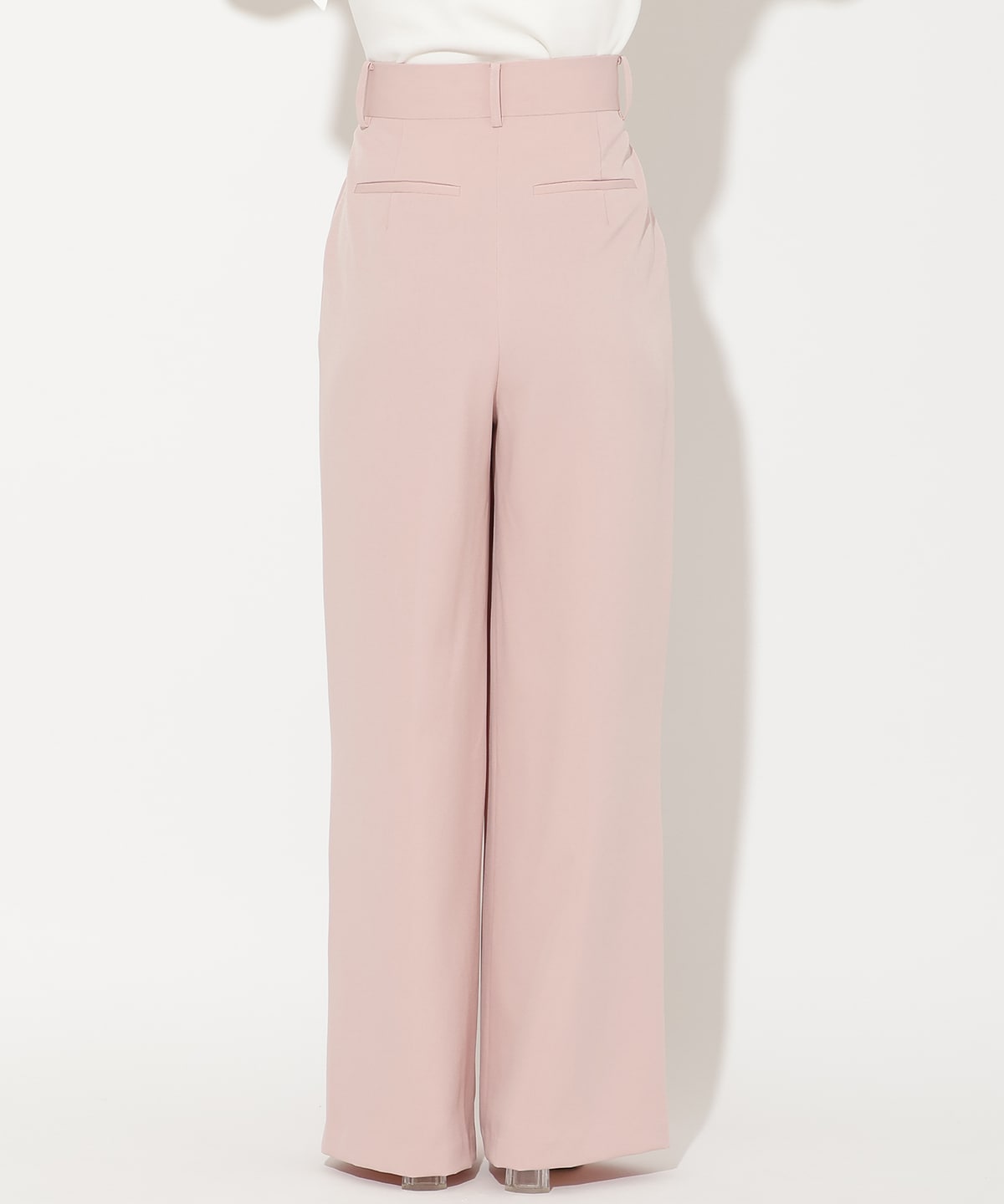 ダブルタックワイドパンツ