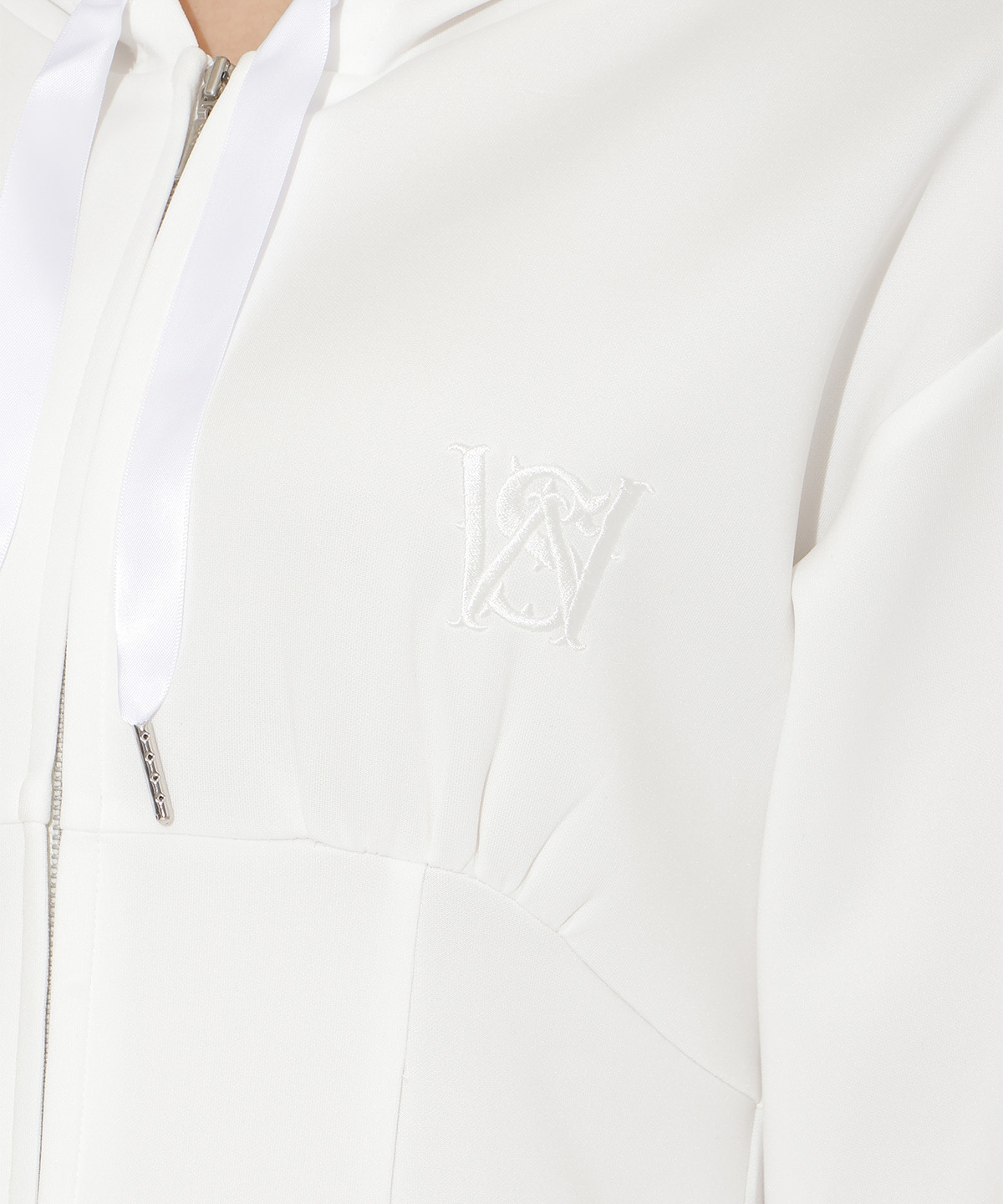 【2/27(fri)20時発売】ハイウエスト切替パーカーワンピース