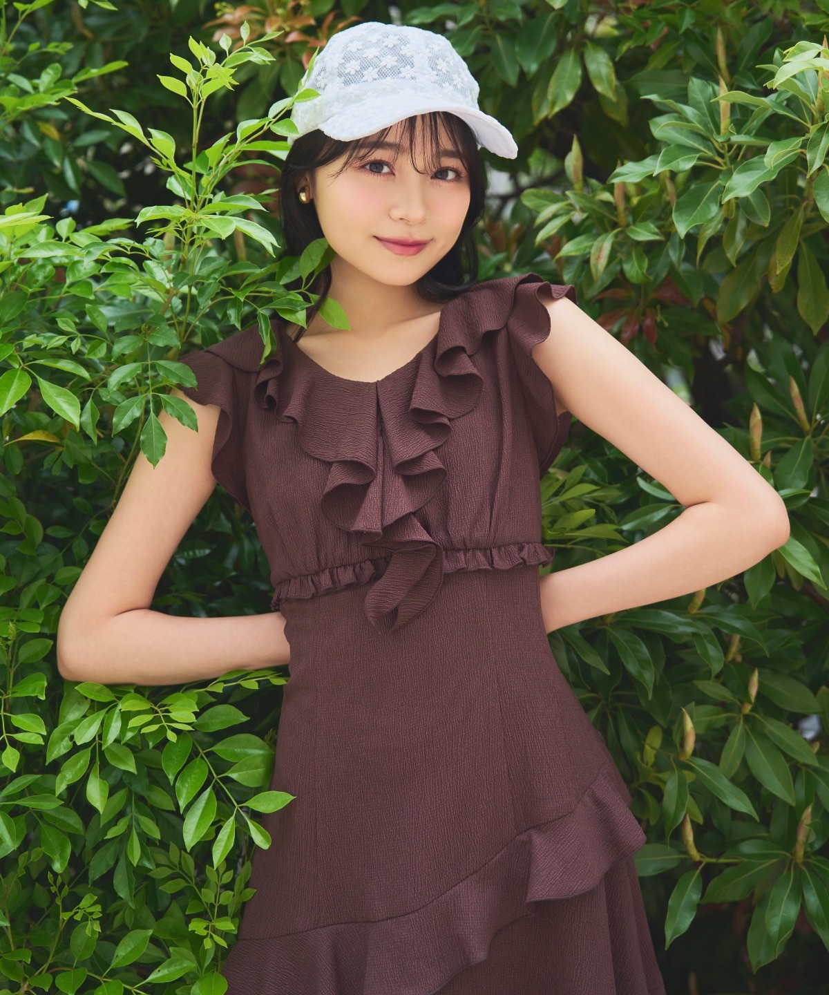 【6/11(thu)10時発売】ラッフルフリルティアードワンピース