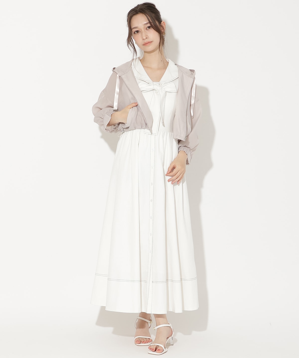 シャイニードロストシアーブルゾン