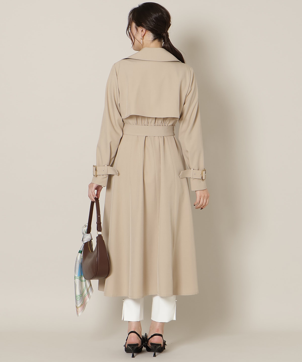 【1/14(wed)18時先行予約開始 】オリジナルフレアトレンチコート