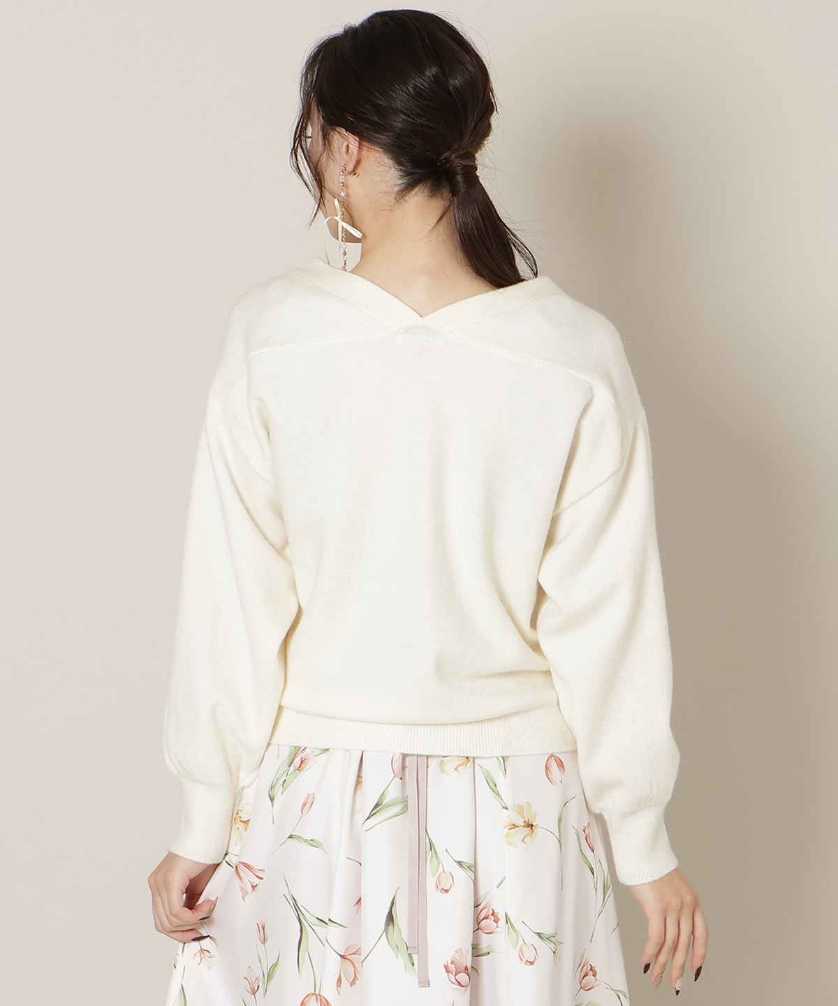 ミドルゲージカーディガン