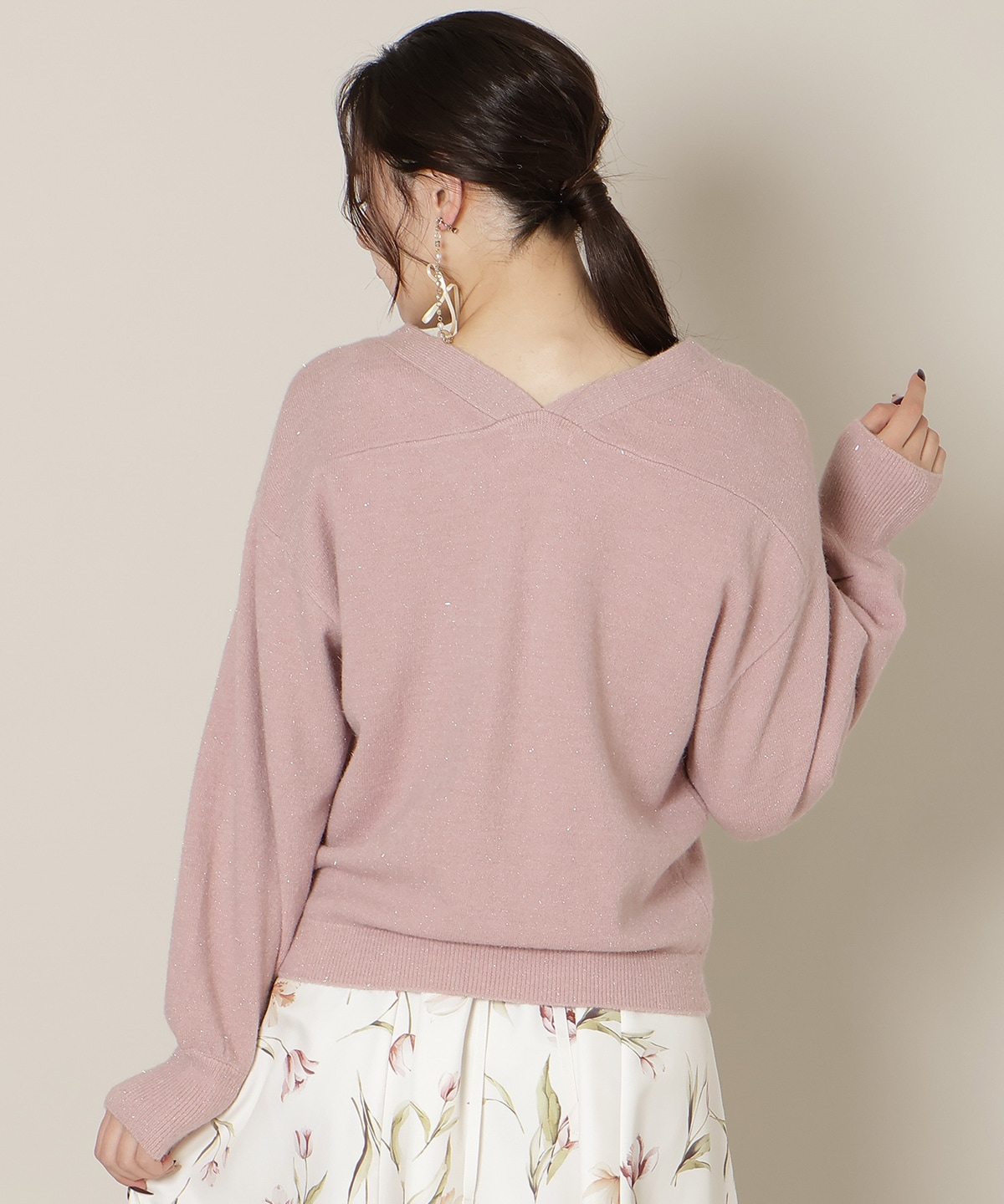 ミドルゲージカーディガン