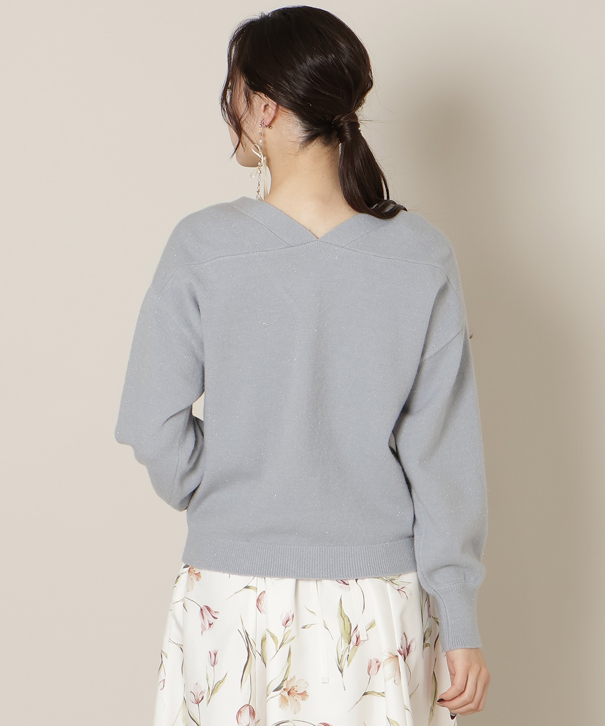 ミドルゲージカーディガン