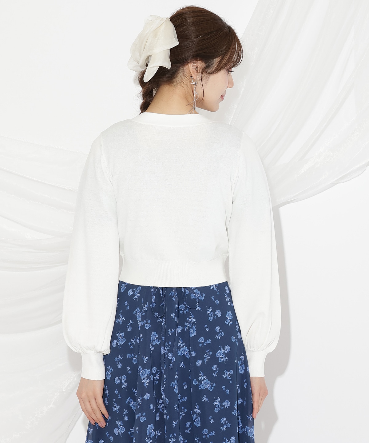 アソートボタンUVカットカーディガン