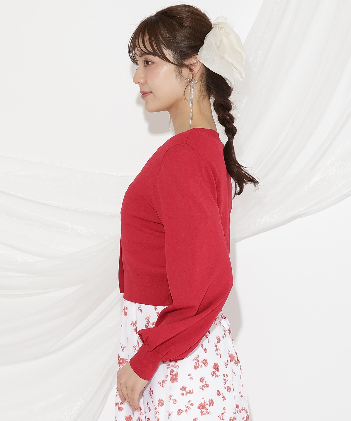 アソートボタンUVカットカーディガン