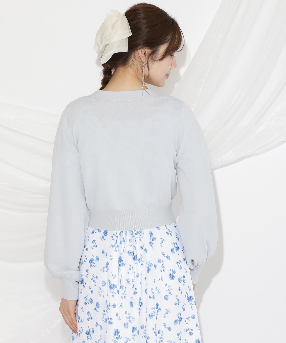 アソートボタンUVカットカーディガン