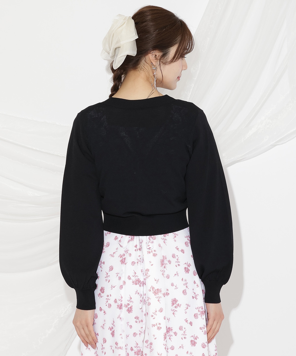 アソートボタンUVカットカーディガン