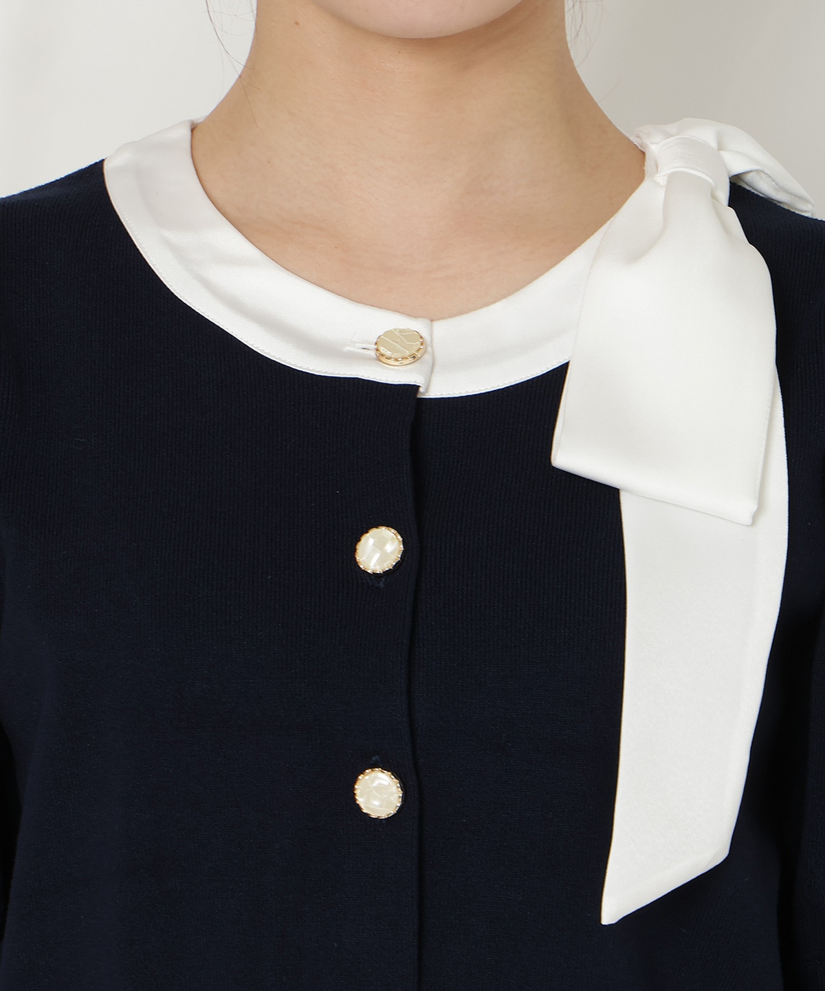 【2/27(fri)発売】リボンパフカーディガン