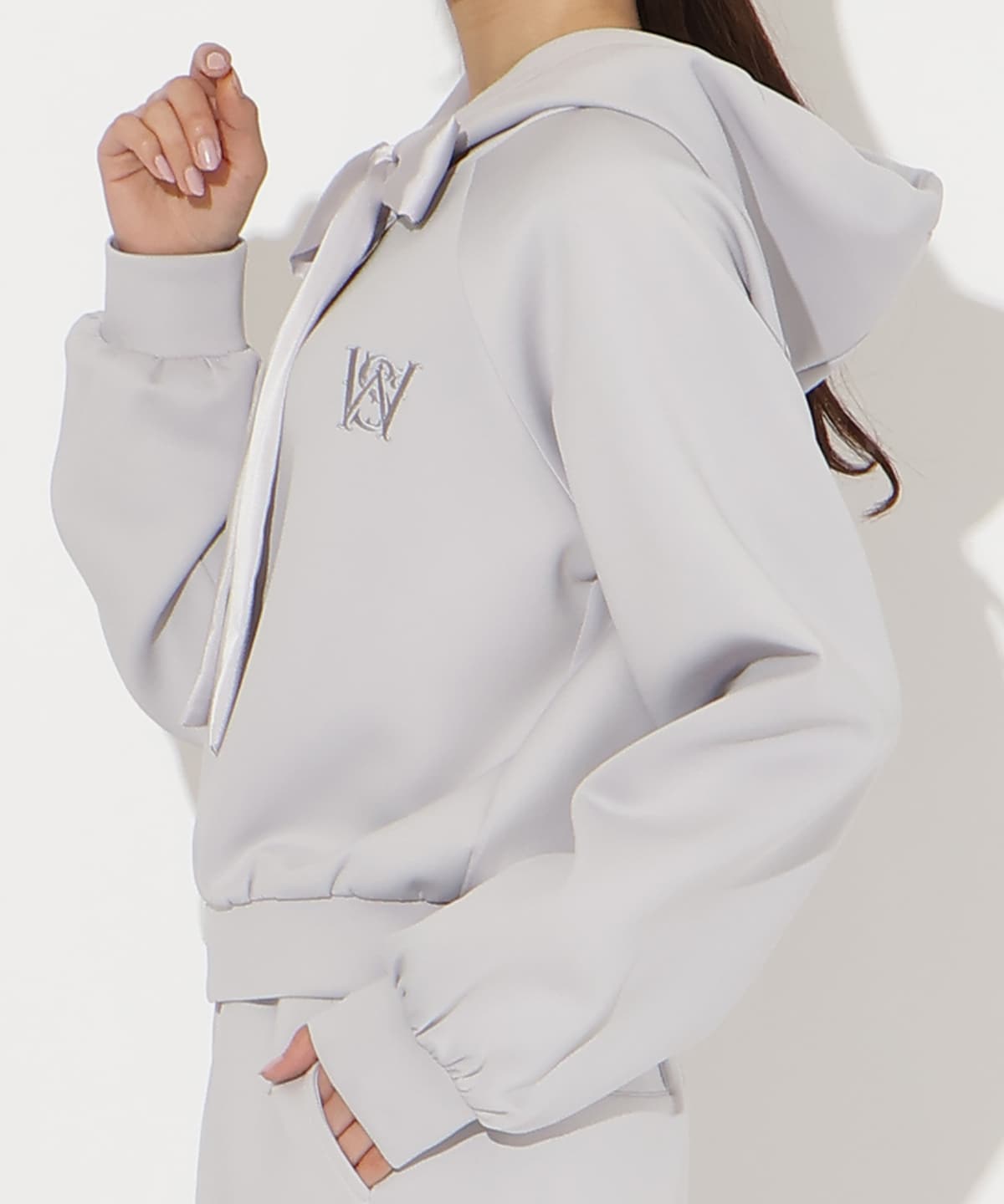 【3/12(thu)10時発売】リボンスウェットフーディー