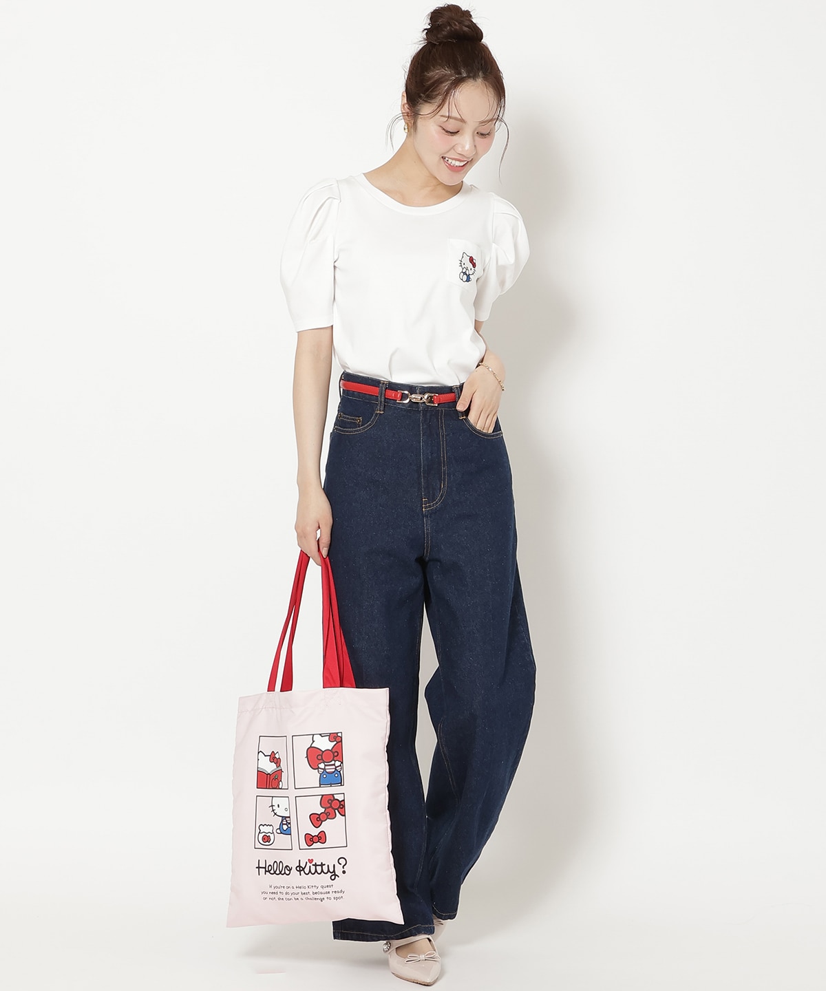 【8/7(fri)20時発売】WILLSELECTION×HELLO KITTY トートバッグ