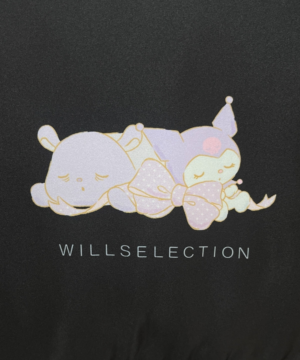 【9/17(thu)10時発売】WILLSELECTION×マイメロディ&クロミ サテンフリルトートバッグ