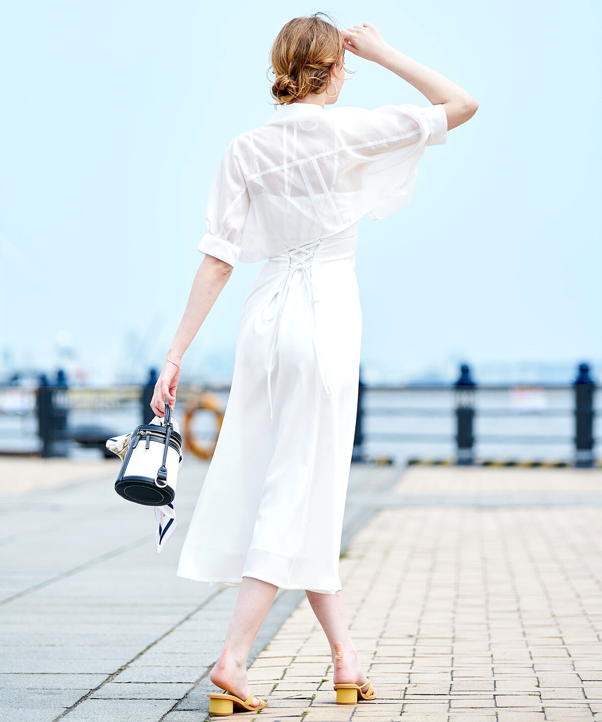 桜舞う季節 【新品タグ付き】And Couture♡シアーシャツ＋