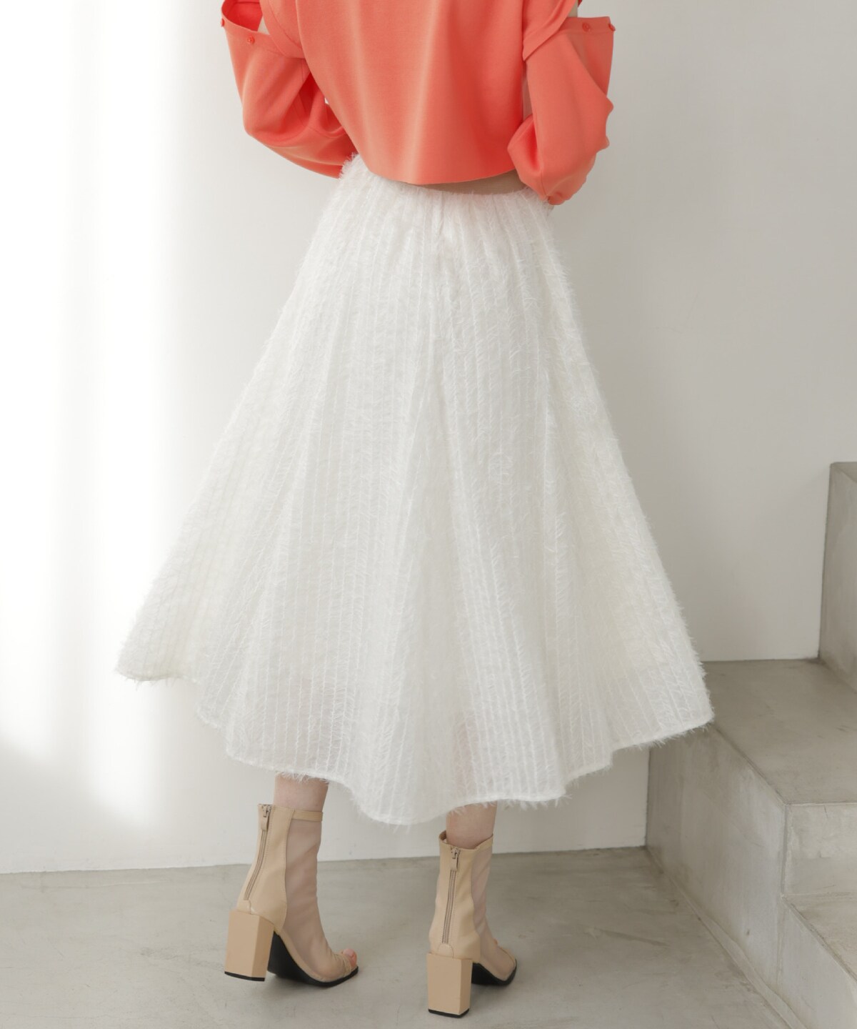 ツッキリ8枚ハギスカート(M オフホワイト): And Couture｜公式  