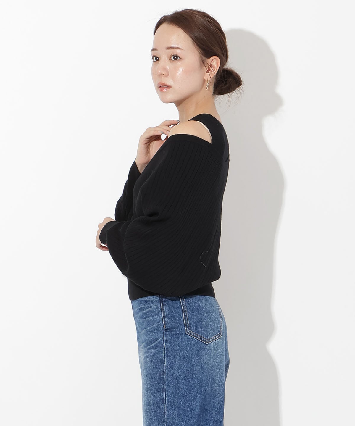 ManyWayレイヤードニットプルオーバー