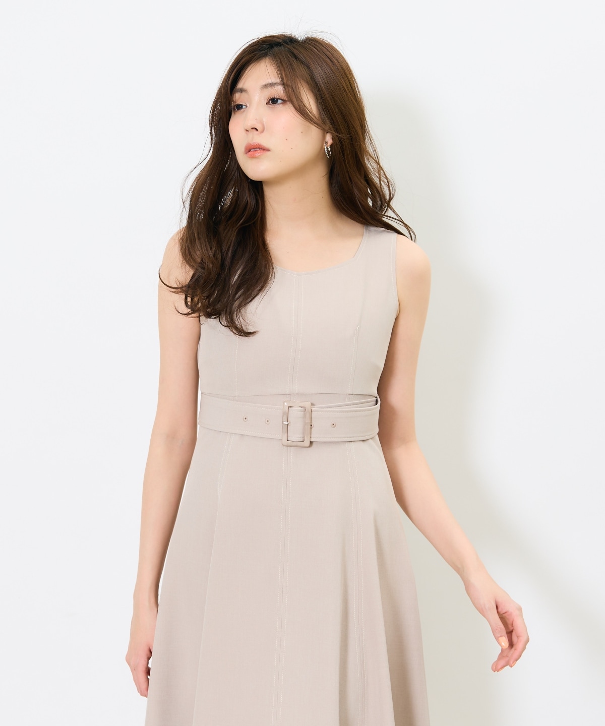 トレンチライクアンサンブルワンピース