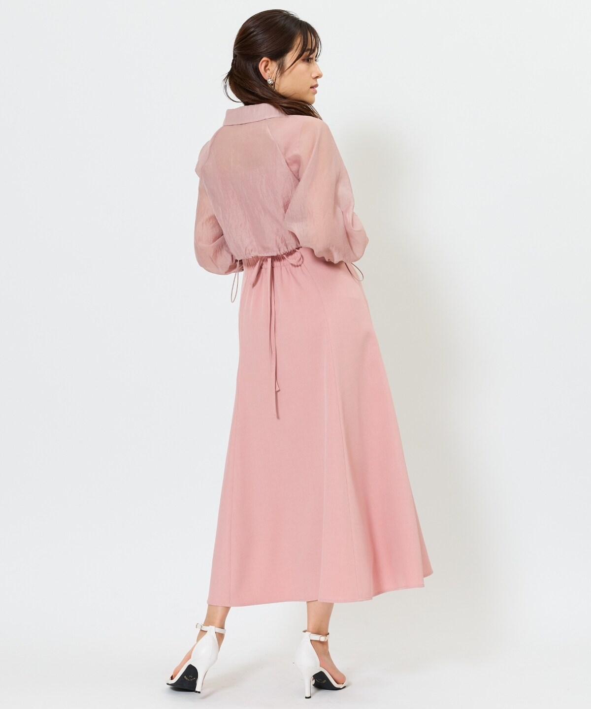 シアーシャツ＆ワンピースSET