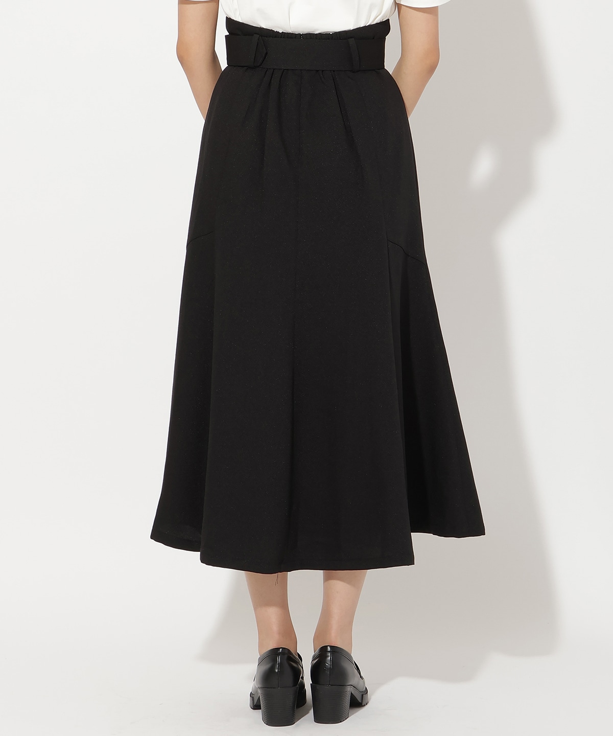 トレンチマーメイドスカート