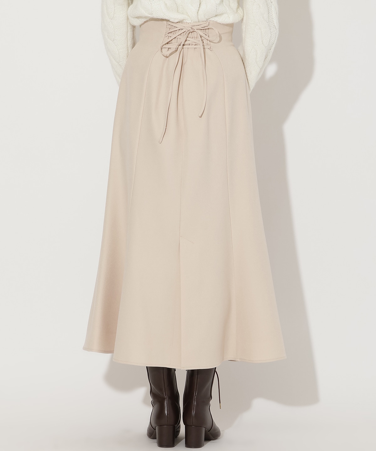 フロントZIPマーメイドスカート