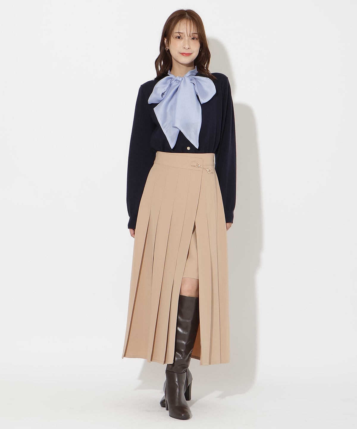 【先行予約受付中】アシメプリーツスカート