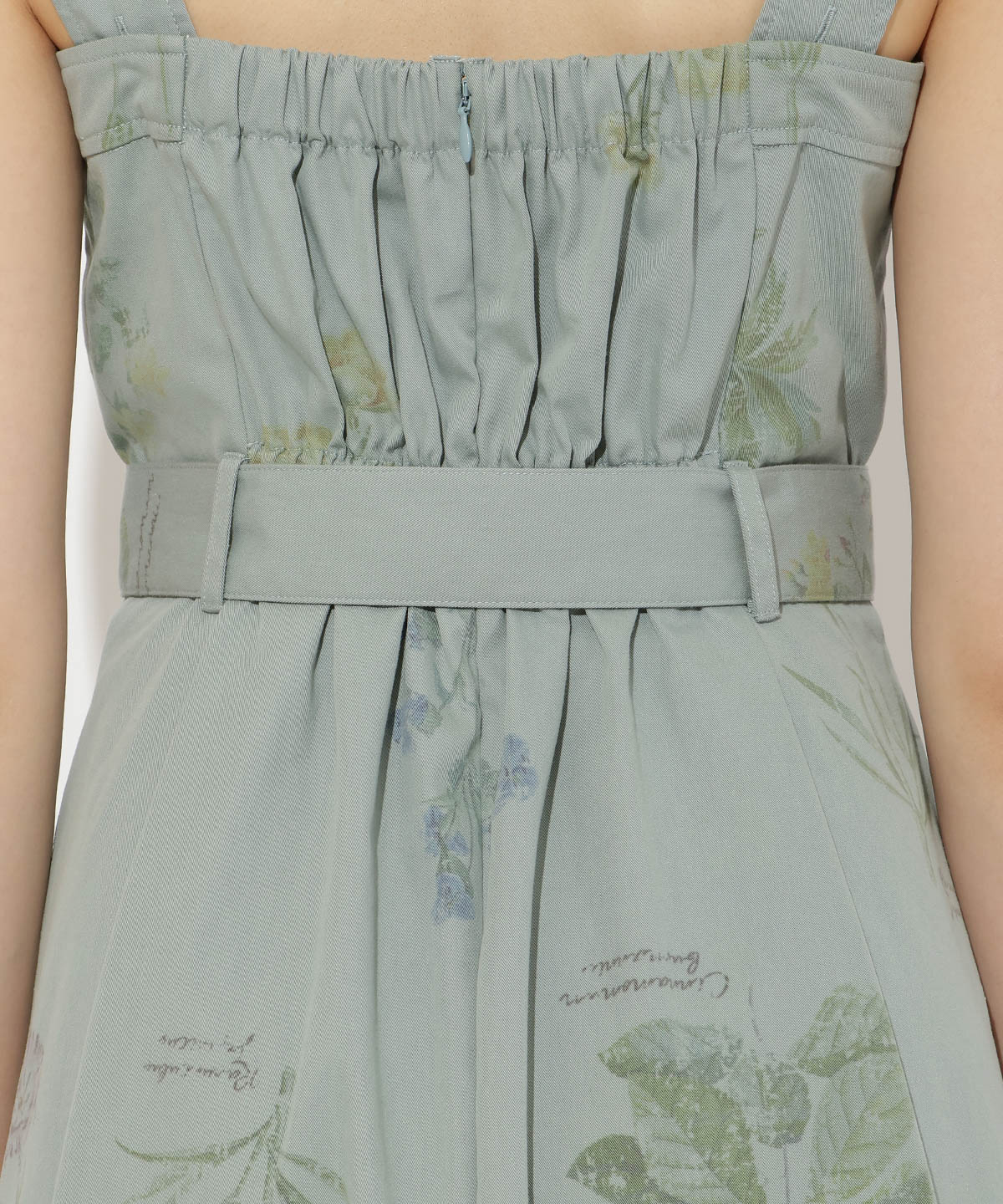 オータムフラワートレンチジャンスカ