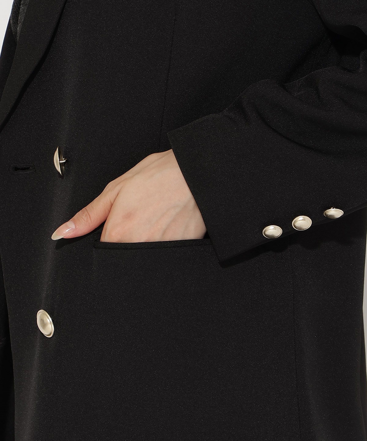 ダブルブレストテーラードジャケット