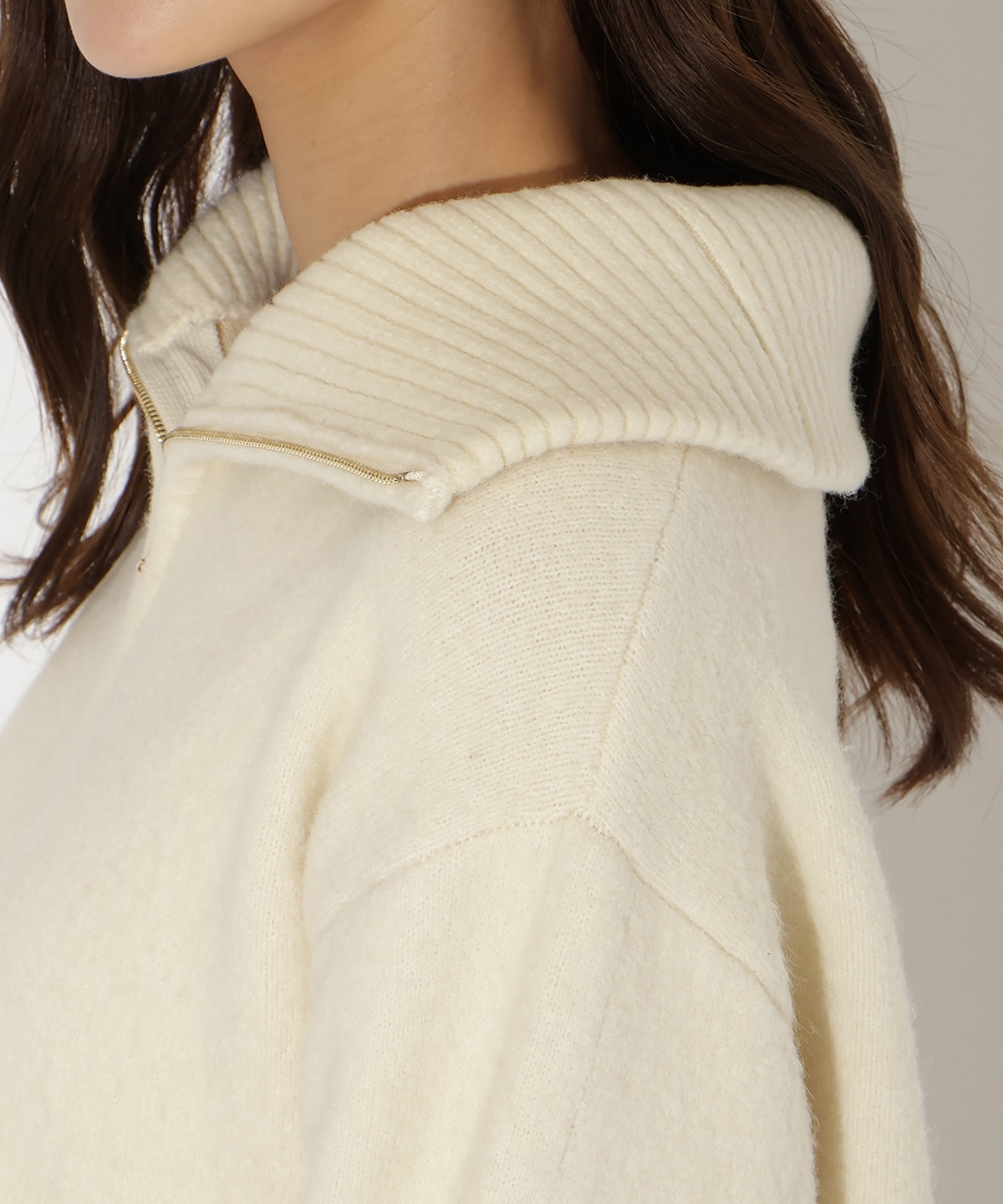 ZIPビッグカラープルオーバー