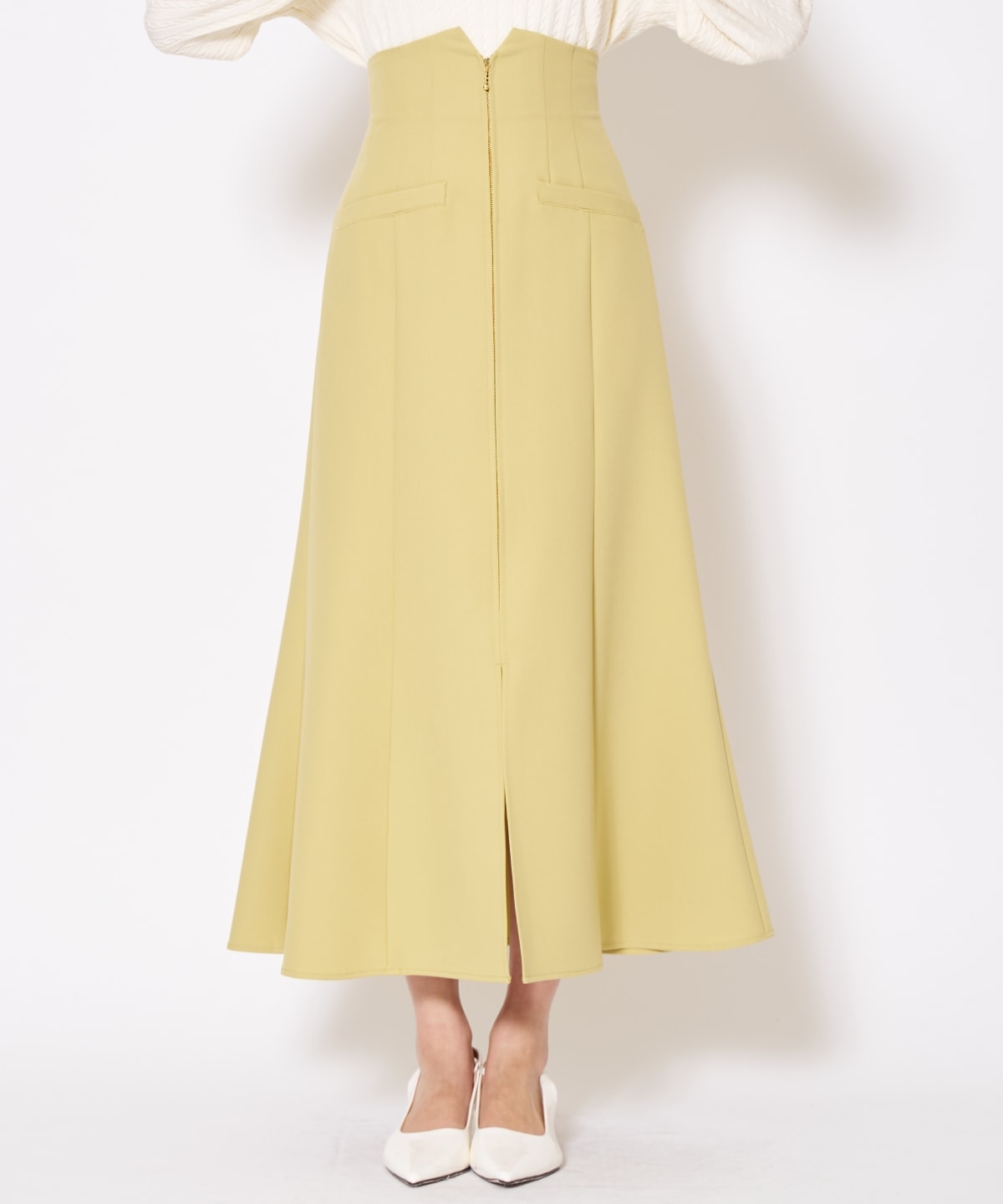 【先行予約受付中】フロントZIPマーメイドスカート