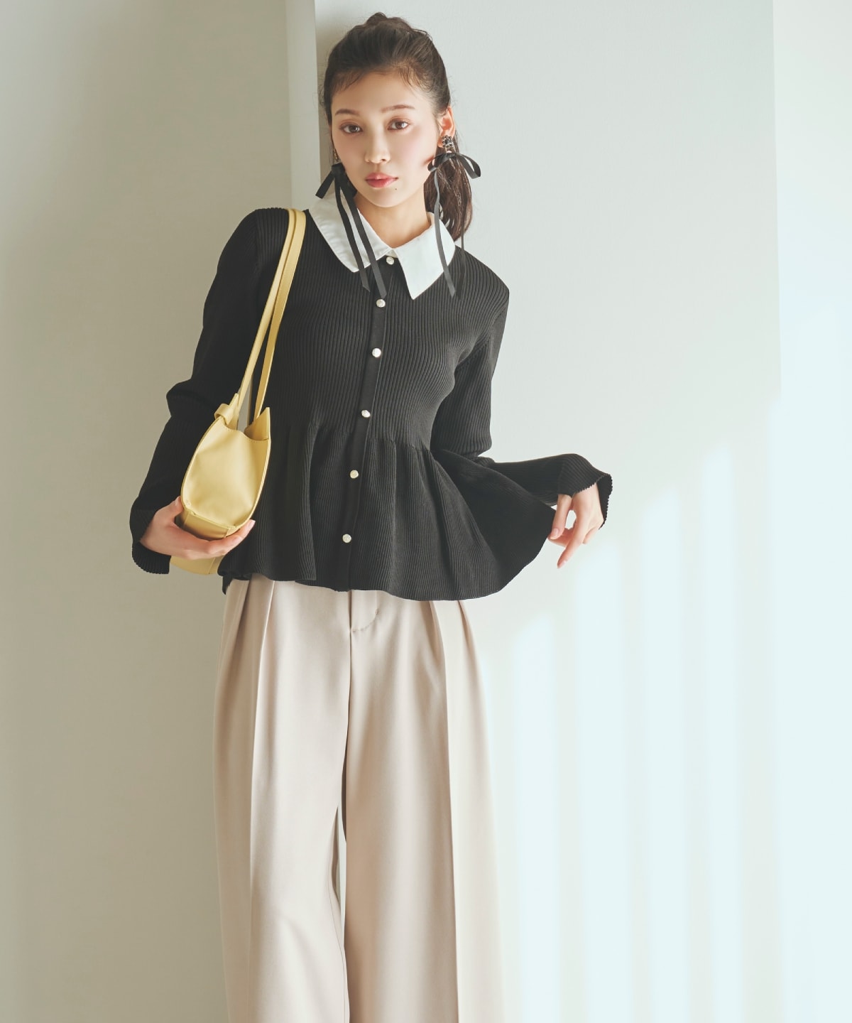 【先行予約受付中】タックワイドパンツ