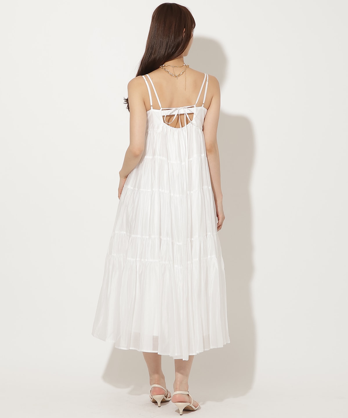 【先行予約受付中】ティアードキャミワンピース