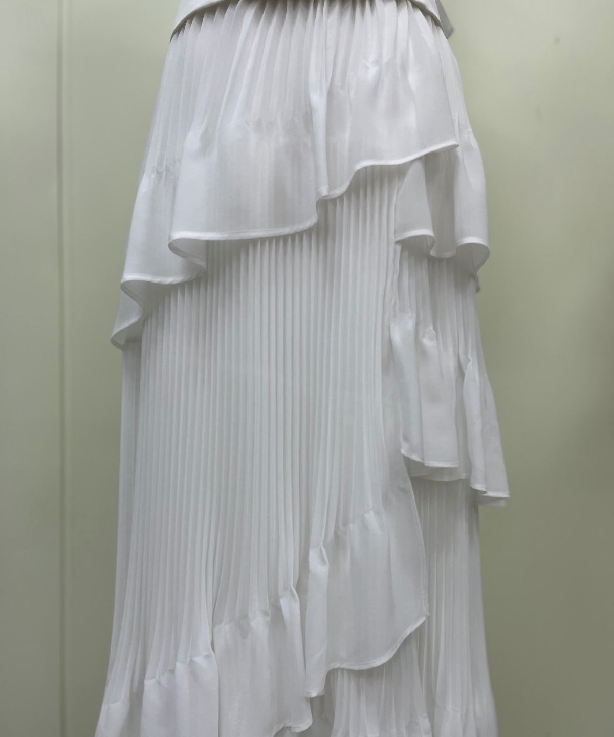 【先行予約受付中】ジャケットレイヤードプリーツワンピース