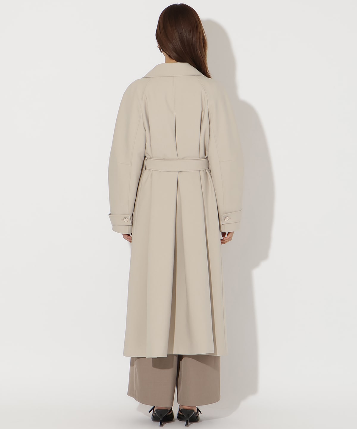 【先行予約受付中】フラップ付きロングコート