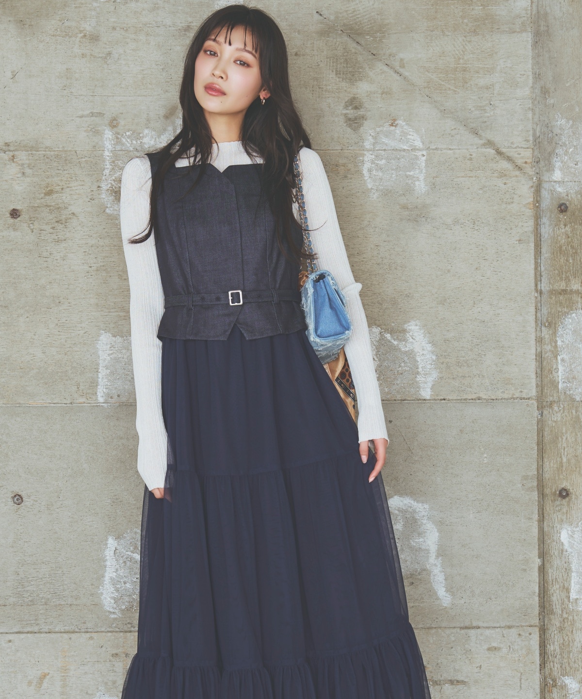 【先行予約受付中】シアーランダムリブニットプルオーバー