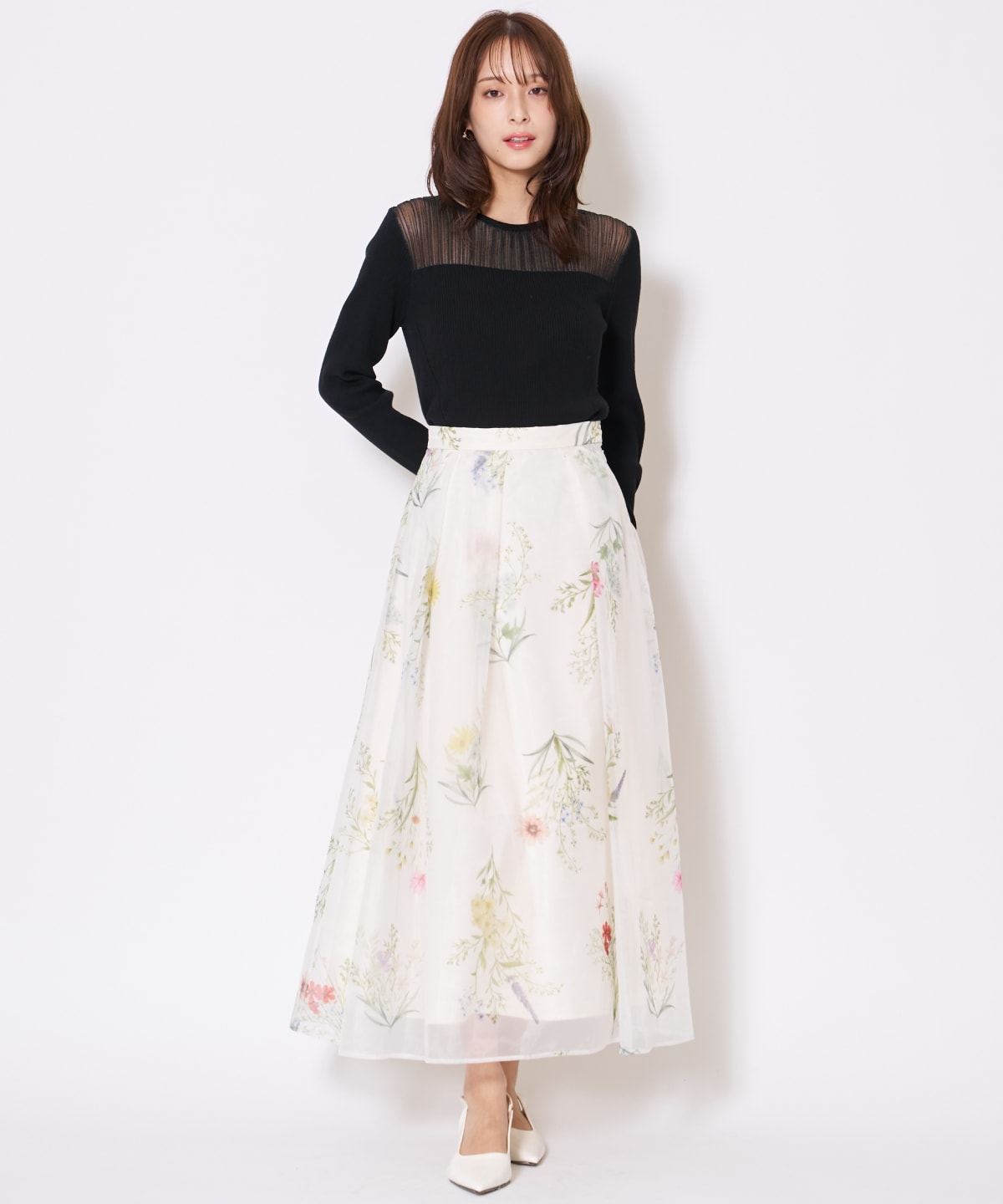 【先行予約受付中】シアーリブニットプルオーバー