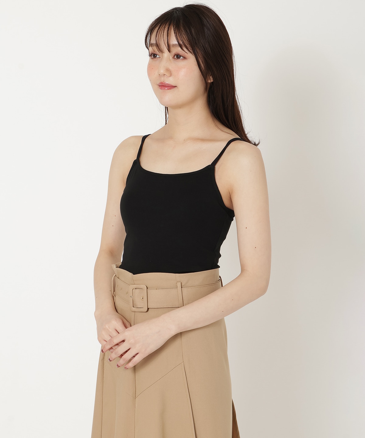 カップ付きインナーキャミソール