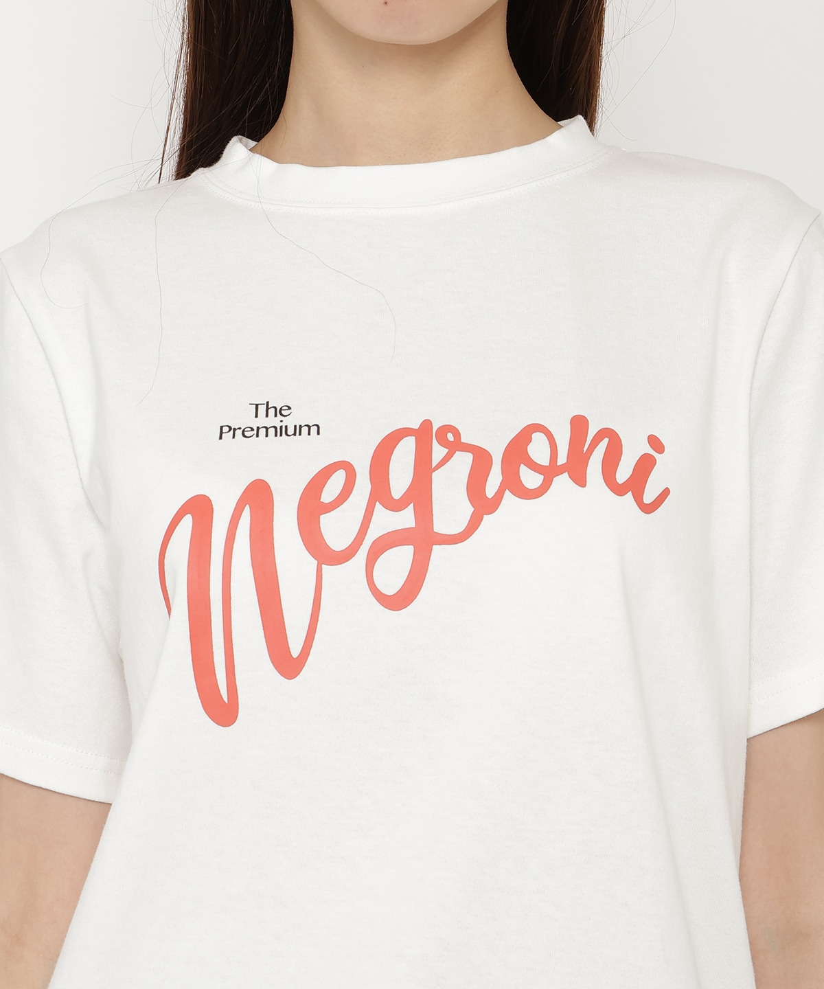 Negroni ロゴプリントTシャツ
