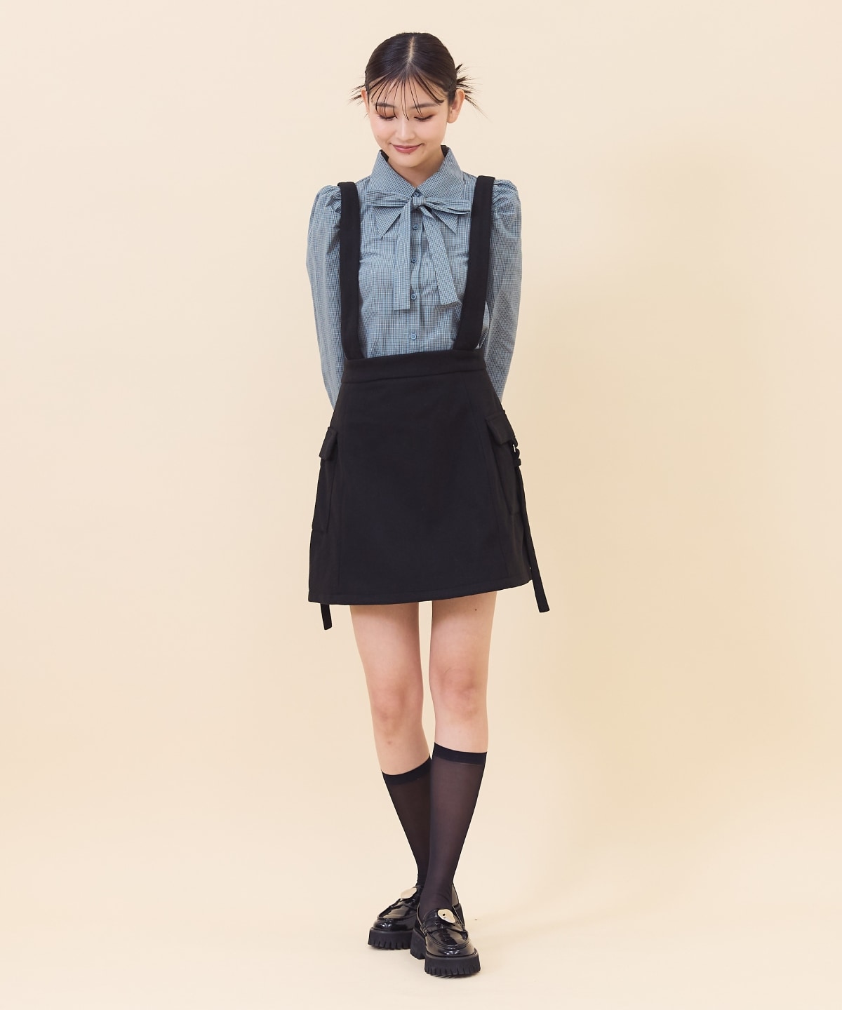 サスペンダースカート