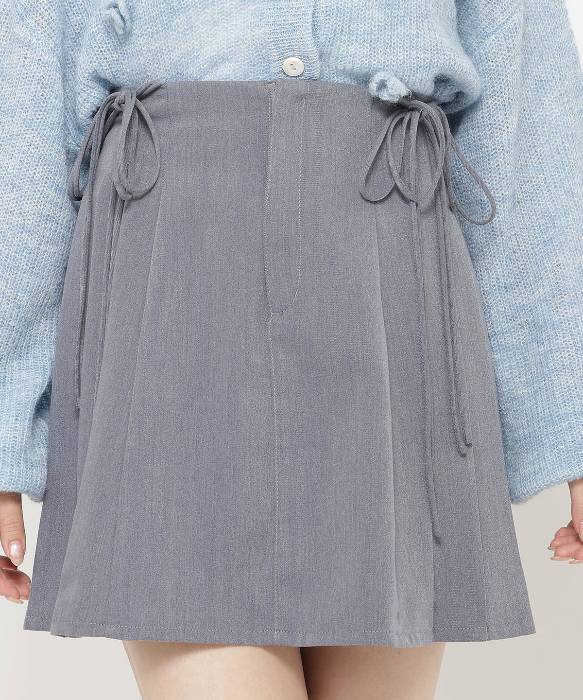 ダブルリボンミニスカート