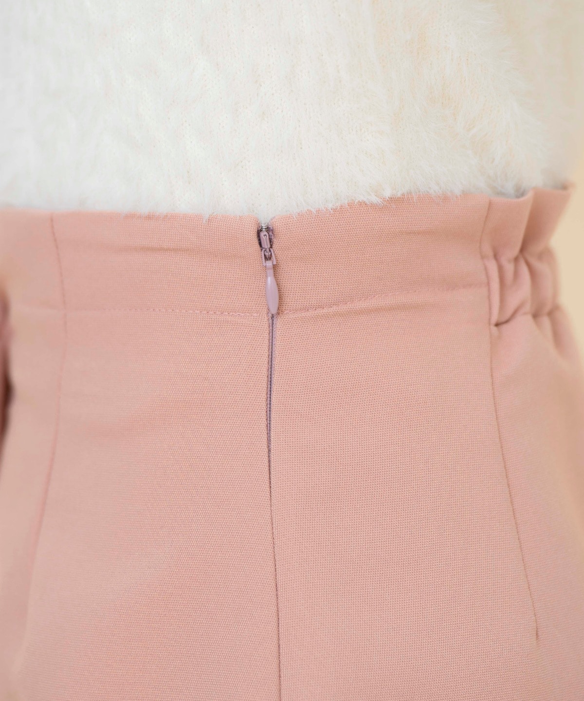 フロントボタンミニスカート