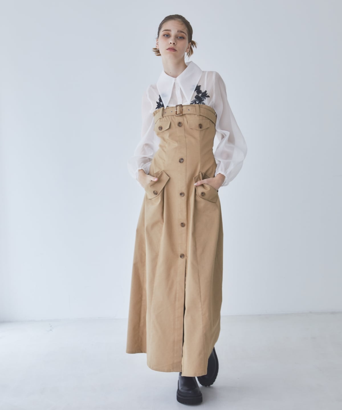 バストベルトベアワンピース