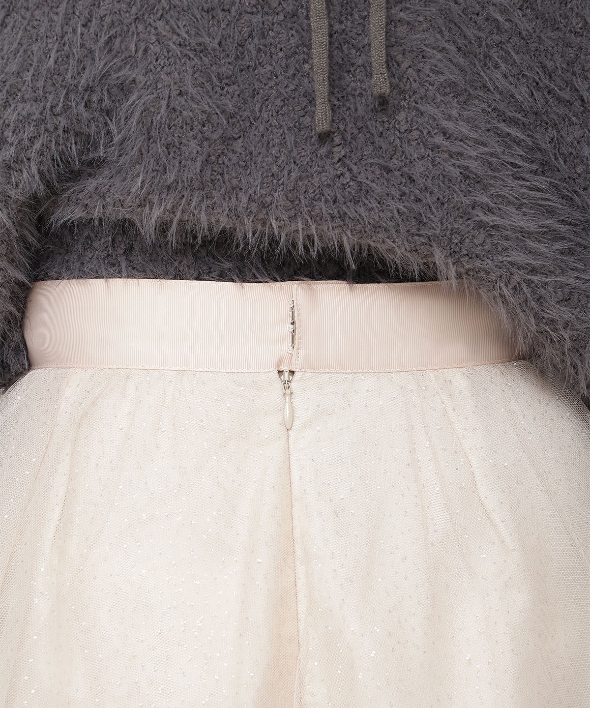 ラメチュールアシメティアードスカート