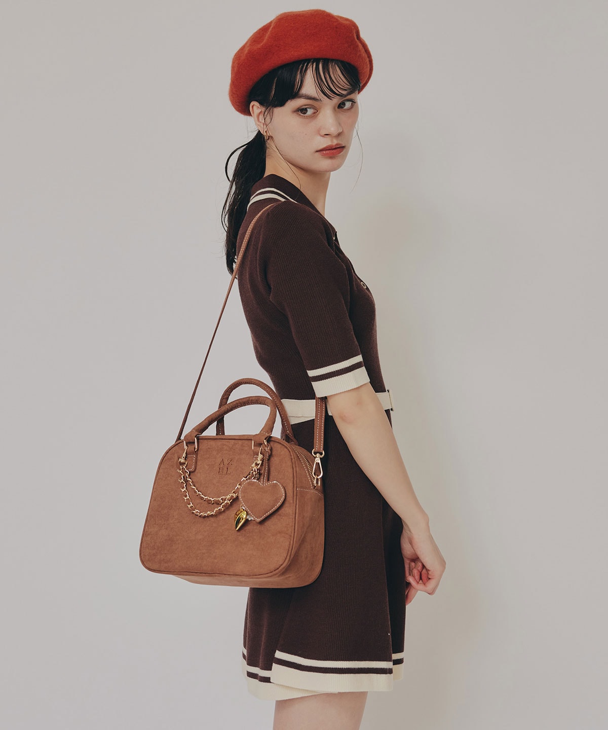 チャーム2WAYスクエアバッグ