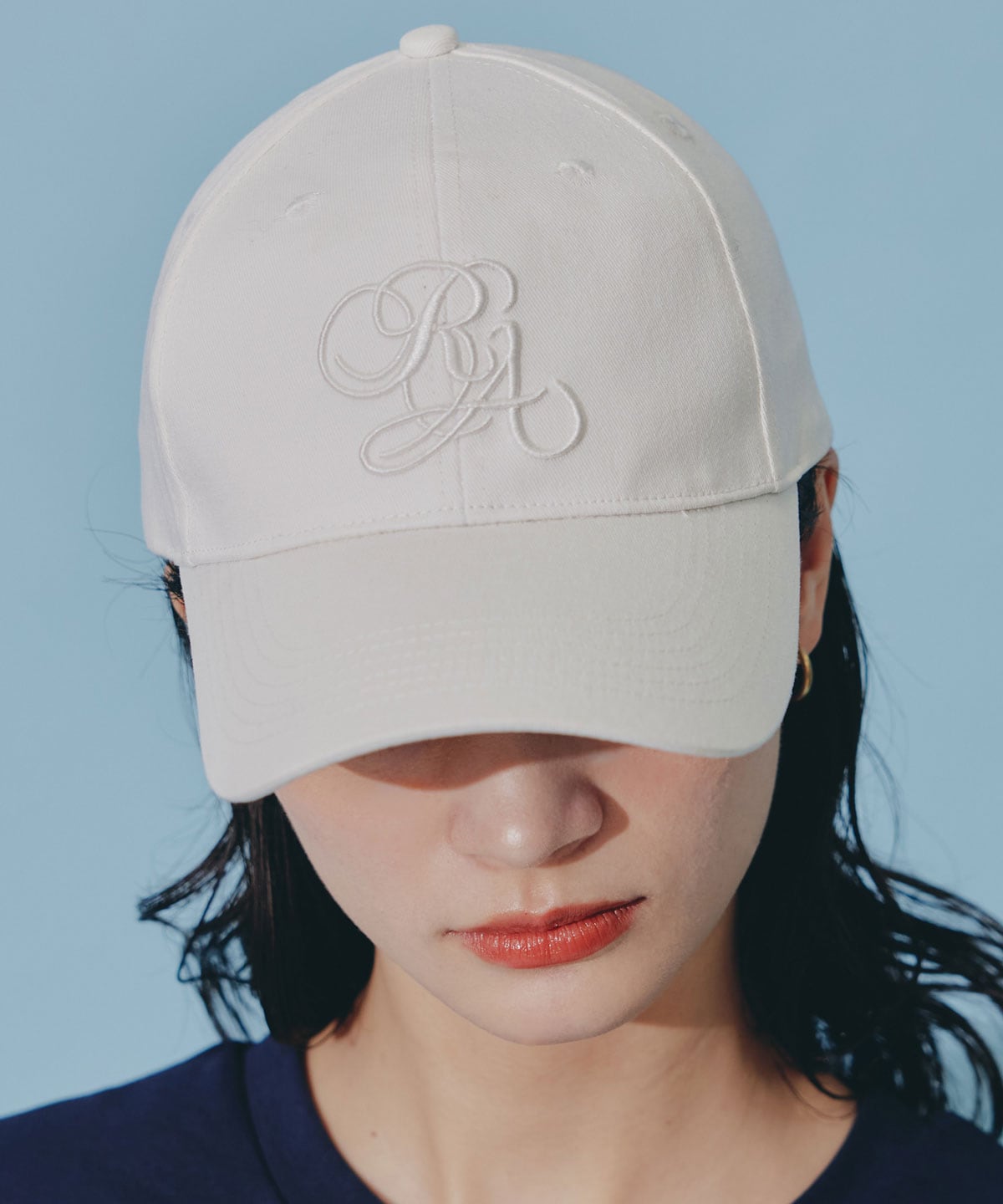 オリジナルロゴ刺繍キャップ