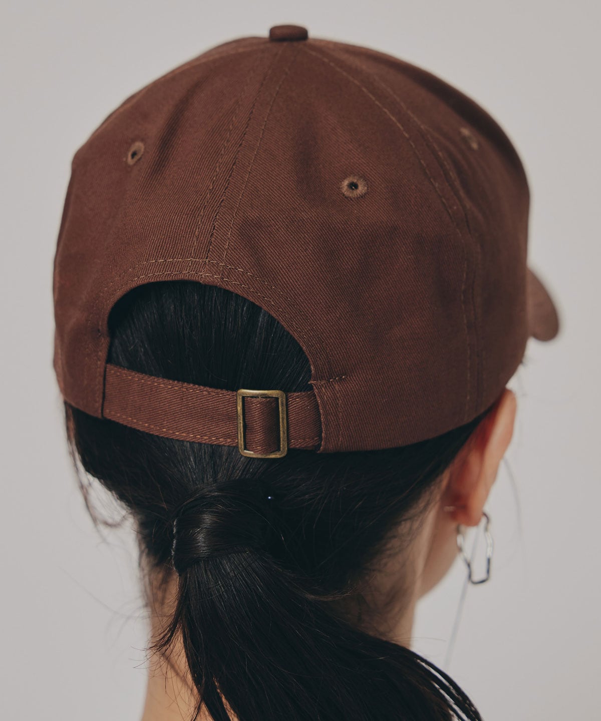 オリジナルロゴ刺繍キャップ