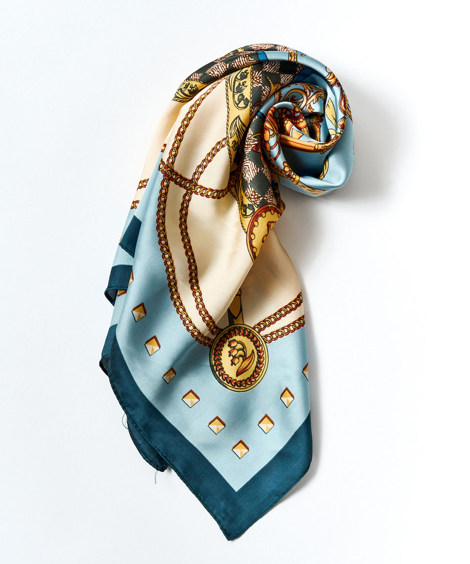 テディベアチェーンスカーフ