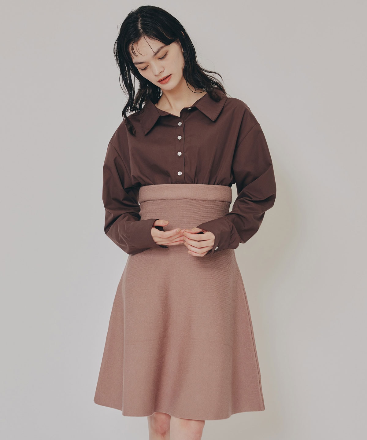 マルチWAYドッキングニットワンピース